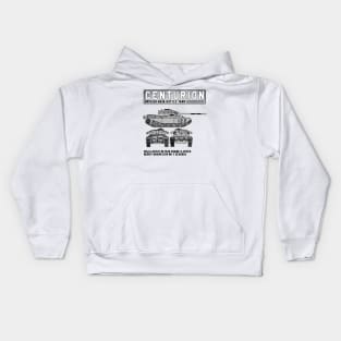 CENTURION MAIN BATTLE TANK Kids Hoodie